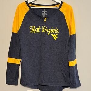 West Virginia Mountaineers Colosseum Long Sleeve T-Shirt LIKE NEW